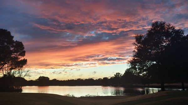 Sunset at Cabarrus Country Club